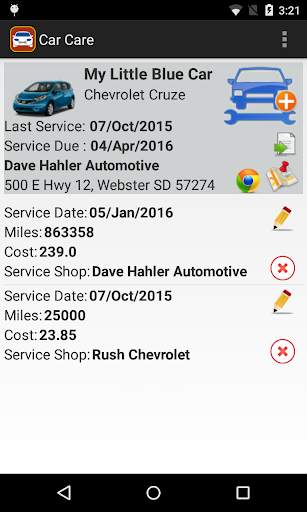 Car Care Free screenshot 3
