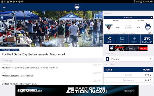 UConn Huskies screenshot 6