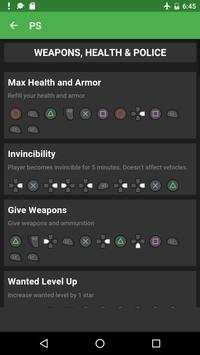 Cheats for GTA (2016) screenshot 3