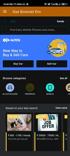 STAR BROWSER PRO screenshot 4
