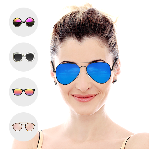 Woman Stylish Sunglass Photo Editor icon