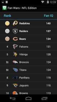 Fan Wars - NFL edition screenshot 2