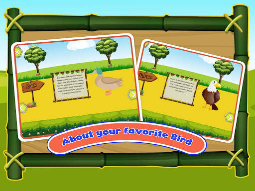 Bird Sounds Fun Learning Games - Coloring & Puzzle screenshot 1