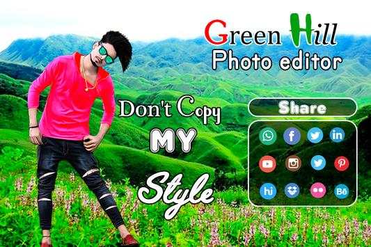 Green Hil Photo Editor - Background Changer screenshot 5