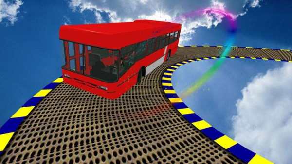 Impossible Driving Crazy Bus Stunt: Sky Race screenshot 3