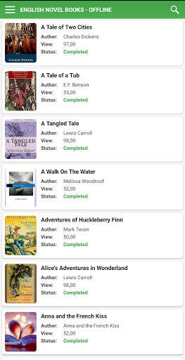 9999  English Novel Books - Offline screenshot 1
