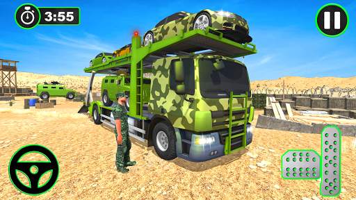 Army Vehicle Transport Truck screenshot 9