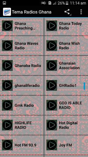 Tema Radios Ghana screenshot 3
