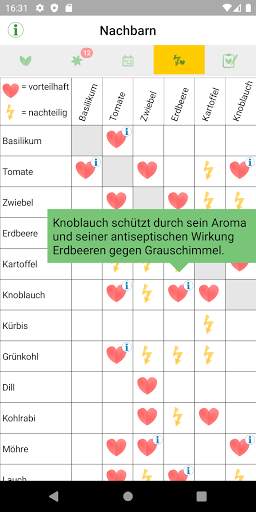 Gartenplaner fürs Gemüsebeet screenshot 3