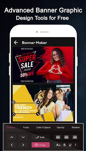 Banner Maker, Thumbnail Maker, Ad, Cover Maker screenshot 4