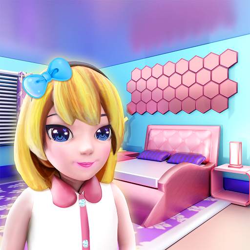 Doll House Design: Girl Home Game, Color by Number 3.5