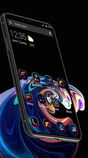 Colorfull APUS Launcher Theme screenshot 4