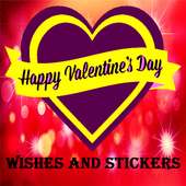 valentine's day quote wishes ( SMS and STICKERS ) on 9Apps