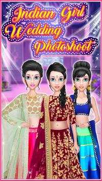 Indian Girl Prewedding Photo shoot Makeover screenshot 1