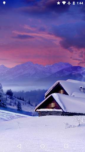 Magic Winter Live Wallpaper screenshot 1