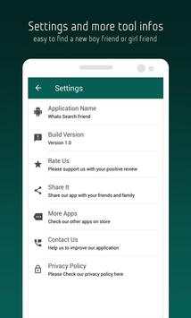 Friend Search for WhatsApp 😘 Boy & Girl Friend screenshot 7