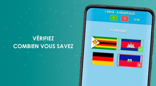 Pays, capitales et drapeaux du monde screenshot 7