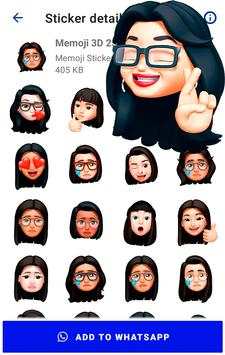 Memoji Stickers 3D screenshot 7