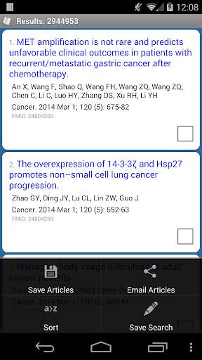 PubMed Mobile screenshot 4