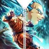 Goku Vegeta Saiyan DBS Zipper Lock Screen 1.5