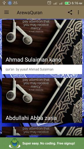 Arewa Quran reciter screenshot 2