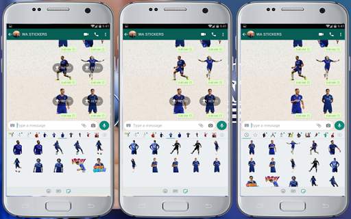 True Blue WAStickerApps Football screenshot 4