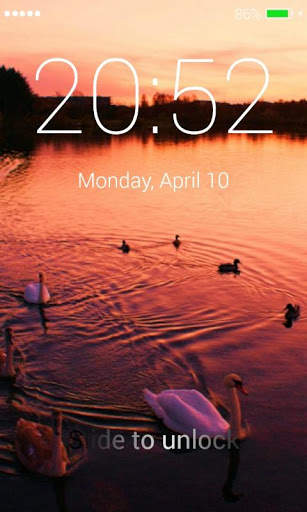 Swans Lock Screen screenshot 3