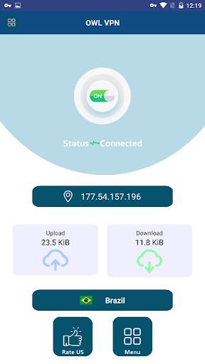 OWL VPN - Free Fast Unlimited VPN Tunnel App скриншот 1