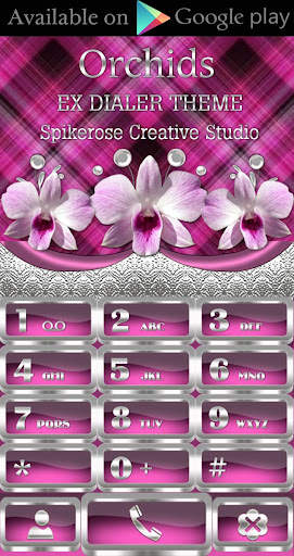 Orchids Go Launcher  theme screenshot 7
