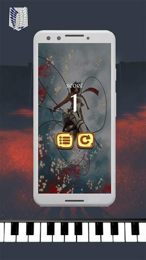 Attack On Titan Piano Tiles screenshot 4