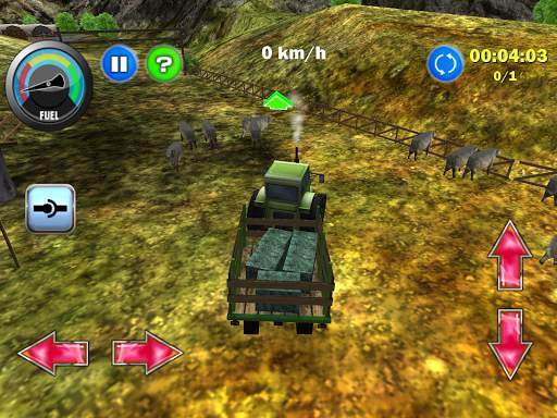 Tractor Farm Driver Free 3D Farming Simulator game screenshot 11
