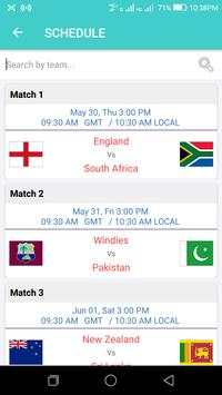Icc Cricket Worldcup 2019 screenshot 2