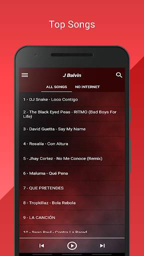 J Balvin Songs 2020 Without internet screenshot 1