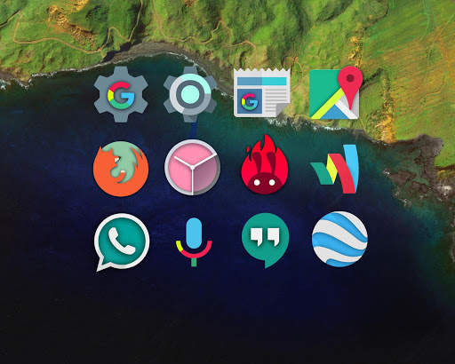 Nougat - Icon Pack screenshot 4