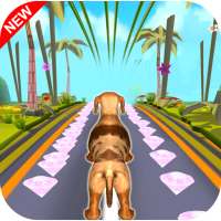 Pet Dogs Runner: Subway Endless Free Game. icon
