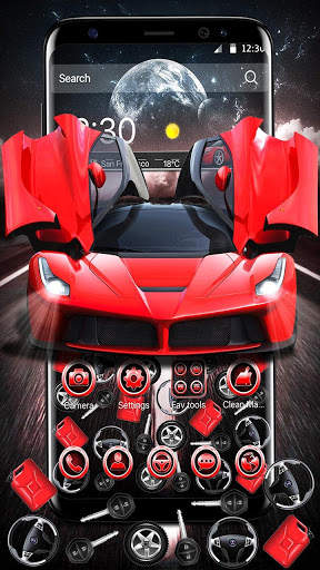 Speedy Luxury Sports Car Theme screenshot 1