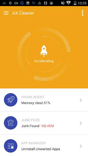 AX Cleaner & Speed Booster 2 تصوير الشاشة