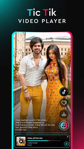 Tic Tik Video Player - HD Video Status 2020 स्क्रीनशॉट 5
