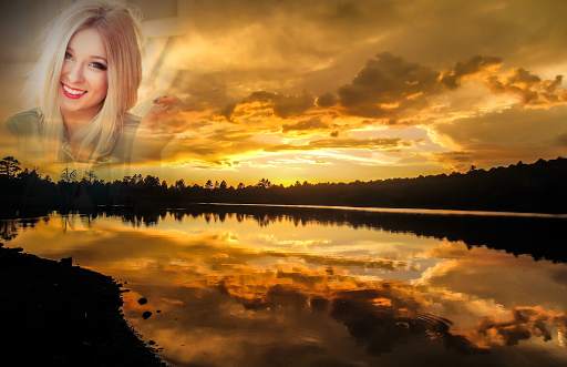 Golden Sky Photo Frames screenshot 2