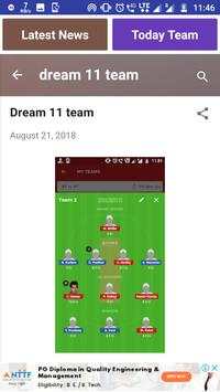 Dream 11 Team Daily screenshot 4