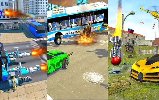 Monster Bus Car Transform - Car Fighting games screenshot 4