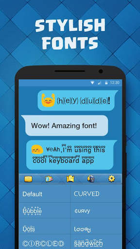 Royal Battle Keyboard Theme screenshot 3