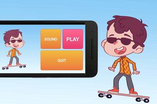 Street Skater Ben 10 Game screenshot 1