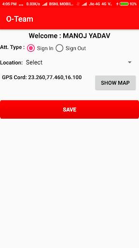 O-Team App screenshot 2