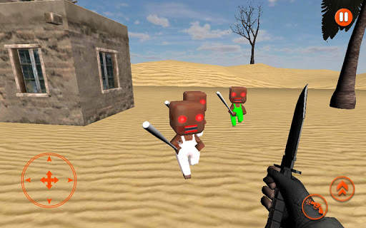 Scary Blocky Granny - Horror Craft Escape Mod screenshot 1