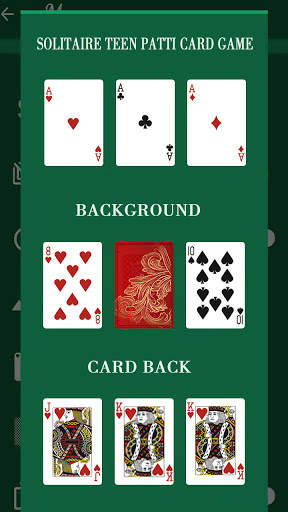 Solitaire Teen Patti Card Game screenshot 3