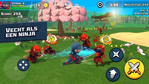 Ninja Golf™ screenshot 1