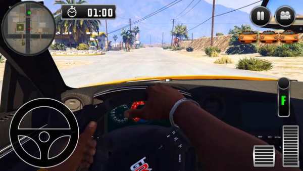 City Driving Nissan Simulator screenshot 2