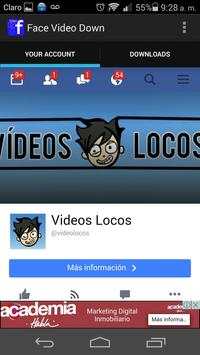 Face Video Down screenshot 2