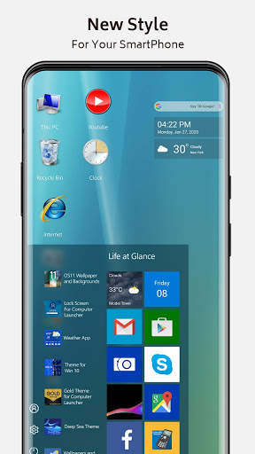 Vista Theme for Launcher screenshot 2